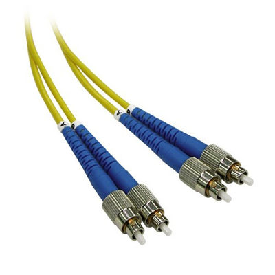 FC APC Fiber Optic Patch Cables Single Mode LSZH 0.35dB Insertion Loss
